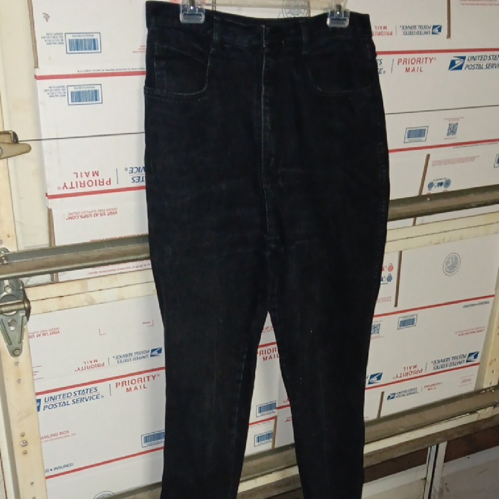 Bill Blass Size 14 Black Jeans (SKU 513)